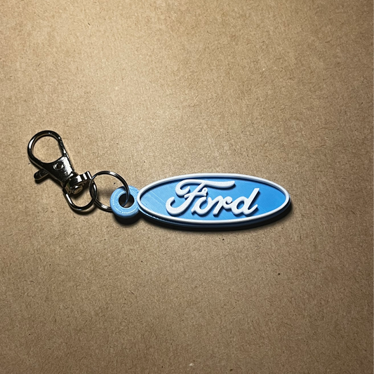 Ford baby blue NFC Keychain
