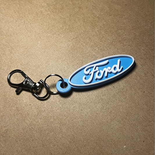 Ford baby blue NFC Keychain