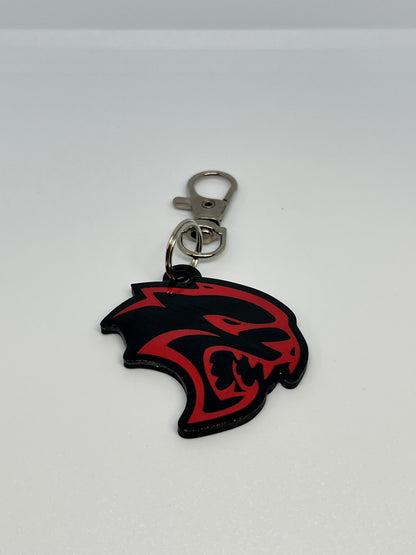 Hellcat NFC Keychain